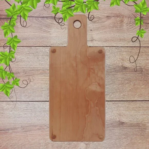 Maple Charcuterie Board Thick, Durable, Food‑Safe, Artisan Made in USA - Picture 3 of 4